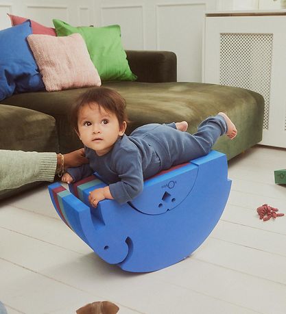 bObles Elefant - L 24 - 55x21x31 cm - Blue Gym