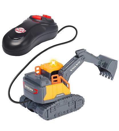 Dickie Toys Arbejsbil - Mini Excavator Lys/Kablet Fjernstyring