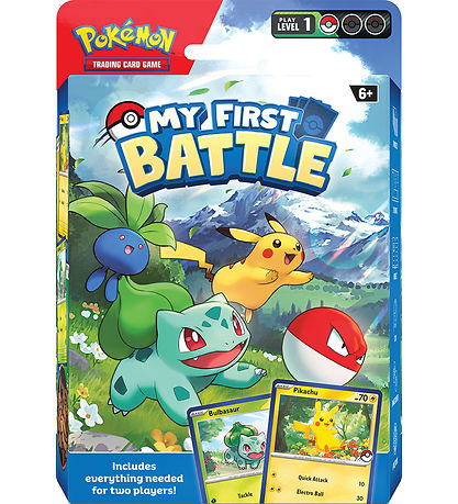 Pokmon My First Battle - Bulbasaur vs. Pikachu