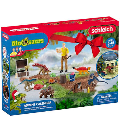 Schleich Julekalender - Dinosaurs - 24 Lger