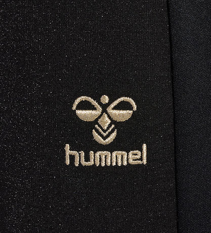 Hummel Bukser - hmlMagda - Sort m. Slvglimmer