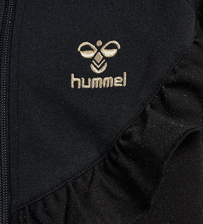 Hummel Cardigan - hmlMagda - Sort m. Slvglimmer