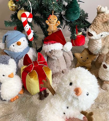 Jellycat Bamse - 11x7 cm - Festive Folly Christmas Tree