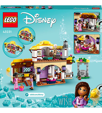 LEGO Disney - nsket - Ashas hytte - 43231 - 509 Dele