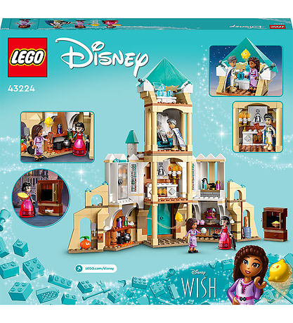 LEGO Disney - nsket - Kong Magnificos Slot - 43224 - 613 Dele