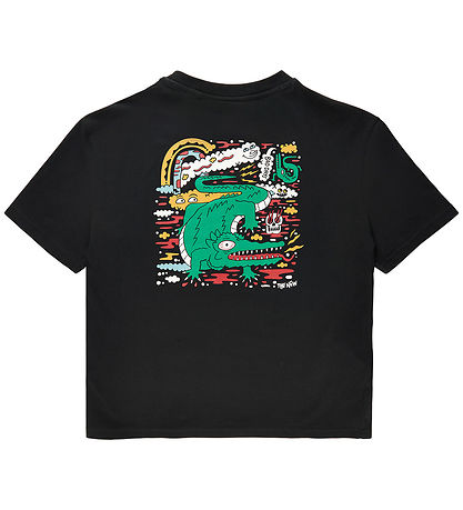 The New T-Shirt - TnIdon - Black Beauty m. Krokodille