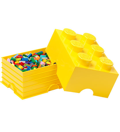 LEGO Storage Opbevaringsboks - 6 Knopper - 37,5x25x18 - Bright