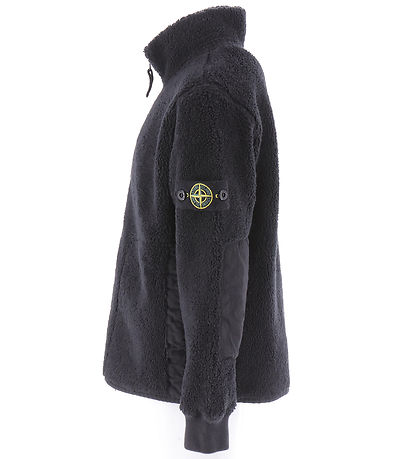 Stone Island Fleecejakke - Sort