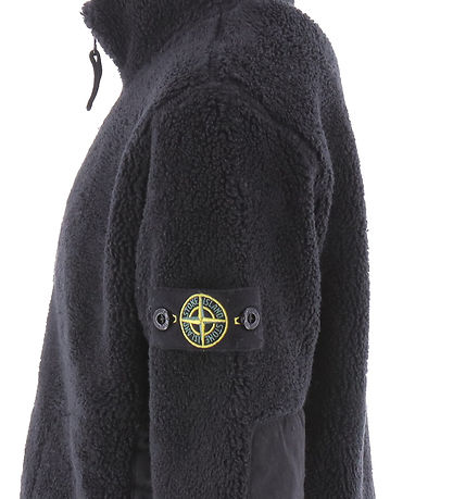 Stone Island Fleecejakke - Sort