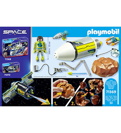 Playmobil Space - Meteroide-destroyer - 71369 - 53 Dele