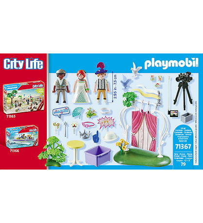 Playmobil City Life - Fotoboks Til Bryllup - 71367 - 79 Dele