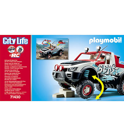 Playmobil City Life - Rally-bil - 71430 - 74 Dele
