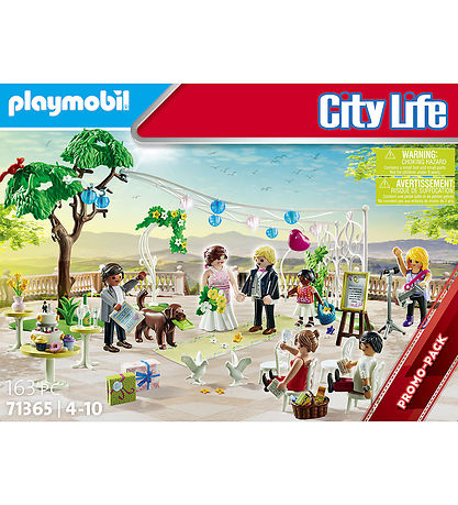 Playmobil City Life - Bryllupsfest - 71365 - 163 Dele
