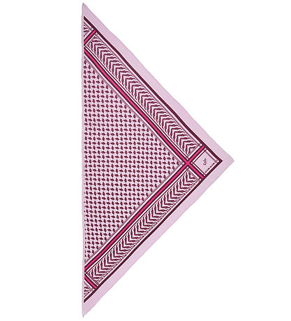 Lala Berlin Trklde - 162x85 - Triangle Lattice M - Fushia Rose