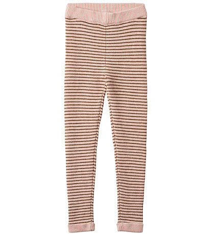 Fliink Leggings - Strik - Rib - Benna - Peach Whip/Cub