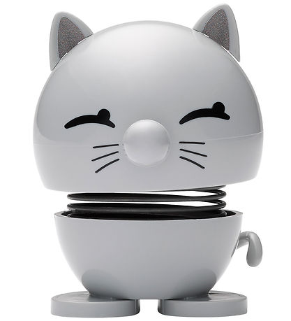 Hoptimist Cat - 7,3 cm - Light Grey