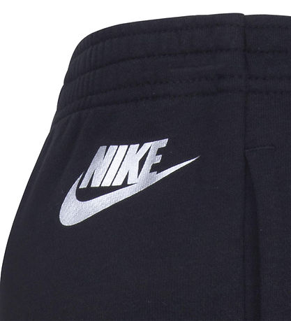 Nike Sweatpants - Sort m. Hvid/Slv
