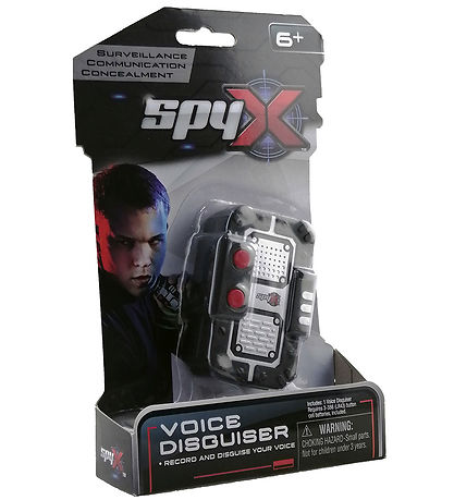 SpyX - Voice Disguiser - Sort/Slv