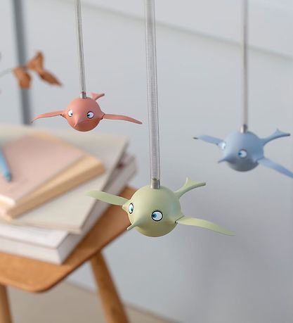 Hoptimist Soft Birdie - Small - 11,7 cm - Sky