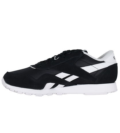 Reebok Sko - Classic Nylon - Running - Sort/Hvid