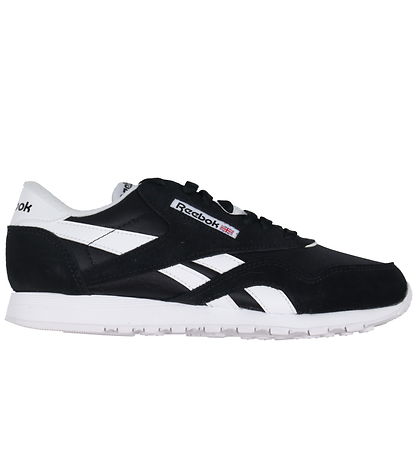 Reebok Sko - Classic Nylon - Running - Sort/Hvid