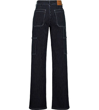 Sofie Schnoor Girls Bukser - Cianna - Dark Blue Striped