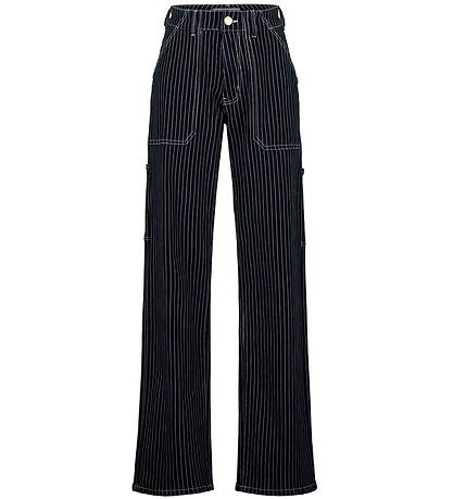 Sofie Schnoor Girls Bukser - Cianna - Dark Blue Striped