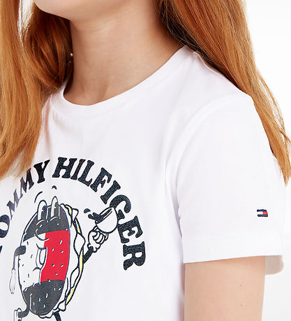 Tommy Hilfiger T-shirt - Tommy Bagels - White