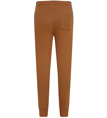 Jordan Sweatpants - Light British Tan m. Hvid