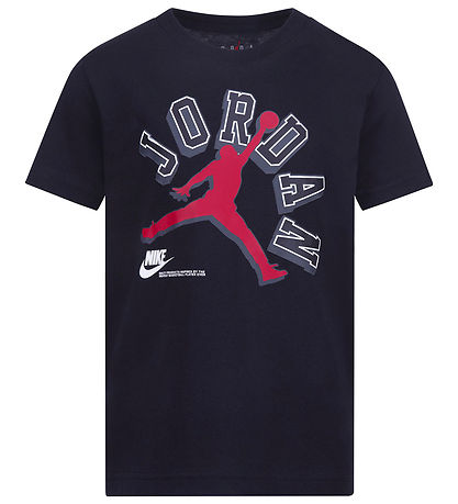 Jordan T-shirt - Sort m. Rd