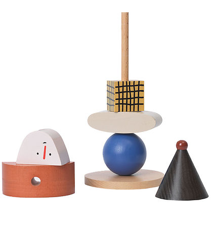 Ferm Living Stablelegetj - Figure Stacking Blocks - Multi