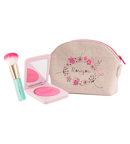 Rosajou Sminkest - Blush mm. - 4 Dele - Rosa