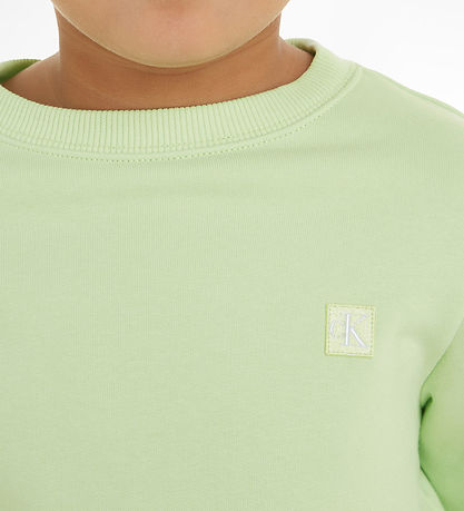 Calvin Klein Sweatshirt - Monogram Mini - Exotic Mint