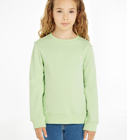 Calvin Klein Sweatshirt - Monogram Mini - Exotic Mint