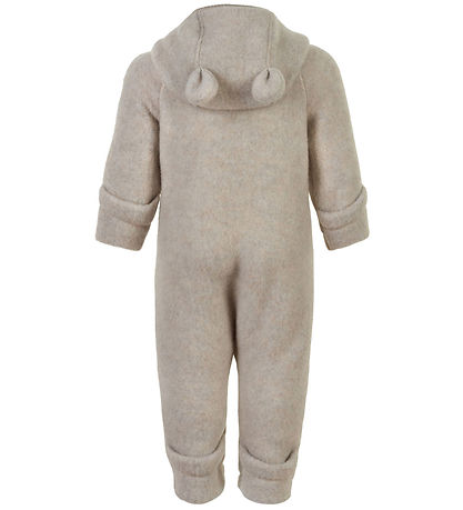 Mikk-Line Kredragt - Uld - Melange Offwhite