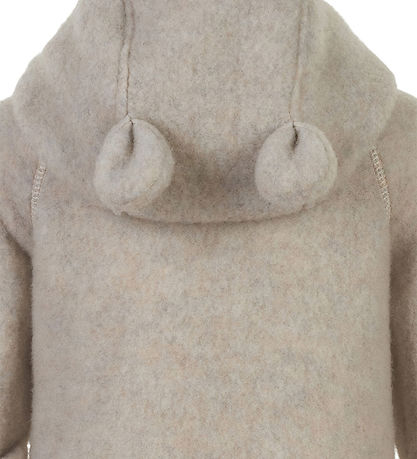 Mikk-Line Kredragt - Uld - Melange Offwhite