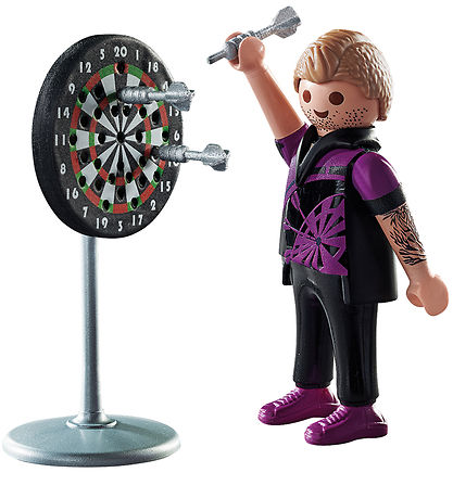 Playmobil SpecialPlus - Dartspiller - 71165 - 6 Dele