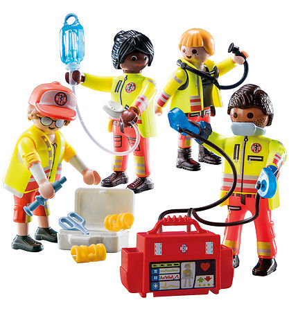 Playmobil City Life - Redningsmandskab - 71244 - 25 Dele