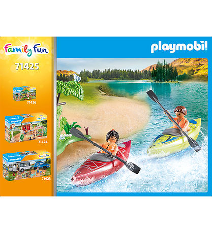 Playmobil Family Fun - Telttur - 71425 - 54 Dele