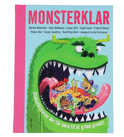 Forlaget Carlsen Bog - Monsterklar - Godnathistorier - Dansk