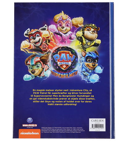 Forlaget Carlsen Bog - Paw Patrol Superfilmen - Historien Bag Fi