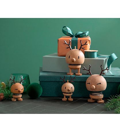 Hoptimist Reindeer Bimble - Small - 9,5 cm - Oak