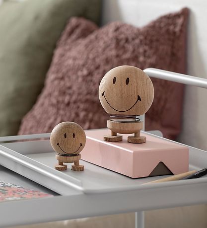 Hoptimist Smiley - Small - 6,6 cm - Raw Oak