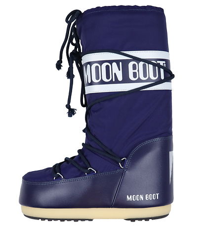 Moon Boot Vinterstvler - Nylon - Bl