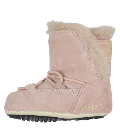 Moon Boot Vinterstvler - Crib Suede - Pale Pink