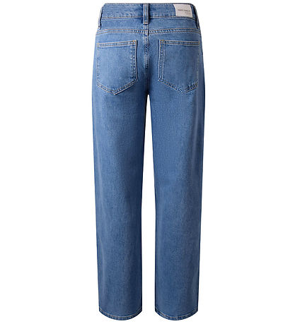 Hound Jeans - Low Waist - Wide - Medium Blue Used