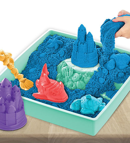 Kinetic Sand Sandsæt - 454 gram - Blå