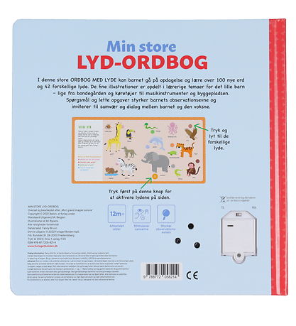 Forlaget Bolden Bog m. Lyd - Min Store Lyd-Ordbog - Dansk