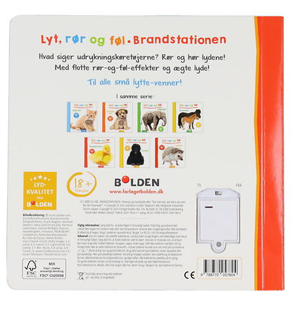 Forlaget Bolden Bog m. Lyd - Lyt, Rr & Fl - Brandstationen - D