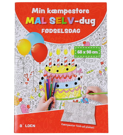 Forlaget Bolden - Min Kmpestore Mal Selv-Dug - Fdselsdag